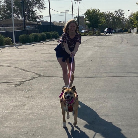 Gwendlyn Brown and her lovely pet Noel